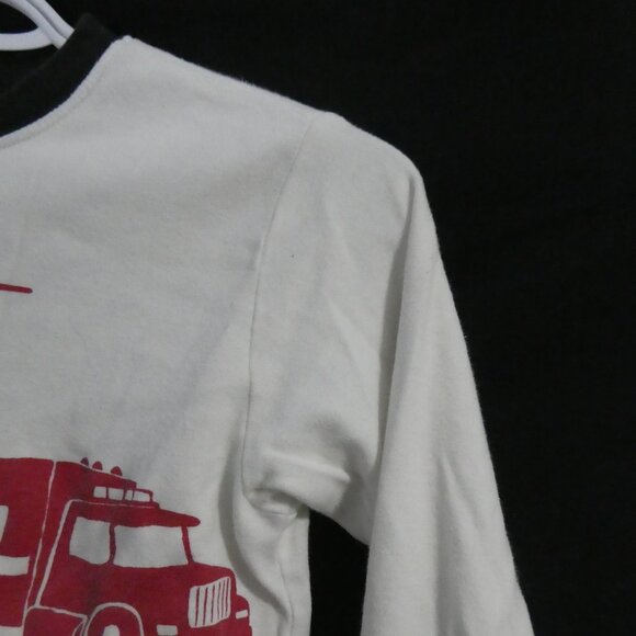 CARTER'S | size 10 | Emergency Responders White Long Sleeve Graphic Tee - Picture 5 of 15